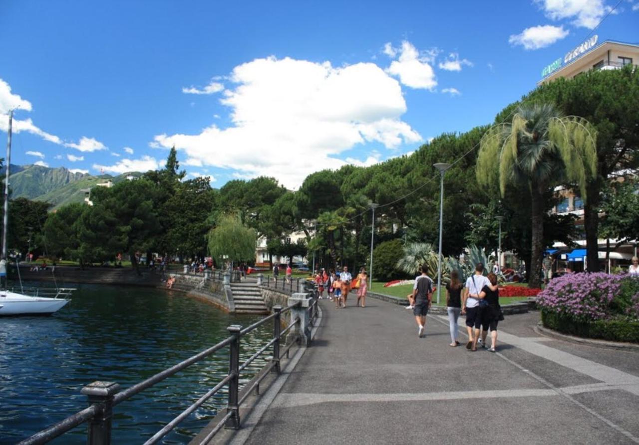 Locarno Pacifico Gioiello A 4 Minuti Dal Lago Bagian luar foto